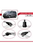 Peugeot Expert - Traveller 2017 ve Sonrası ile uyumlu ACE-1 Ara Atkı Tavan Barı GRİ