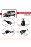 Peugeot Partner Tepee 2008-2018 Arası ile uyumlu ACE-1 Ara Atkı Tavan Barı GRİ