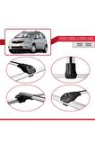 Toyota Corolla Verso (AR10) 2002-2003 Arası ile uyumlu ACE-1 Ara Atkı Tavan Barı GRİ