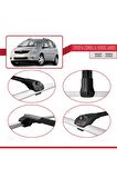 Toyota Corolla Verso (AR10) 2002-2003 Arası ile uyumlu ACE-1 Ara Atkı Tavan Barı SİYAH