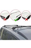 Toyota Land Cruiser 2003-2009 Arası ile uyumlu ACE-1 Ara Atkı Tavan Barı SİYAH