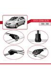 Toyota Sienna (XL20) 2004-2010 Arası ile uyumlu ACE-1 Ara Atkı Tavan Barı GRİ