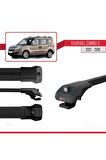 Vauxhall Combo D 2012-2018 Arası ile uyumlu ACE-1 Ara Atkı Tavan Barı SİYAH
