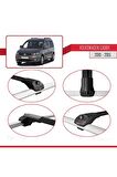 Volkswagen Caddy 2010-2015 Arası ile uyumlu ACE-1 Ara Atkı Tavan Barı SİYAH
