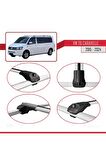 Volkswagen Caravelle (T6) 2015 ve Sonrası ile uyumlu ACE-1 Ara Atkı Tavan Barı GRİ