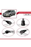 Volkswagen Passat Alltrack (B7) 2012-2015 Arası ile uyumlu ACE-1 Ara Atkı Tavan Barı GRİ