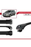 Volkswagen Passat Alltrack (B7) 2012-2015 Arası ile uyumlu ACE-1 Ara Atkı Tavan Barı SİYAH
