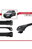 Volkswagen Tiguan 2007-2016 Arası ile uyumlu ACE-1 Ara Atkı Tavan Barı SİYAH