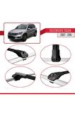 Volkswagen Tiguan 2007-2016 Arası ile uyumlu ACE-1 Ara Atkı Tavan Barı SİYAH