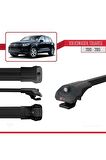 Volkswagen Touareg 2010-2015 Arası ile uyumlu ACE-1 Ara Atkı Tavan Barı SİYAH