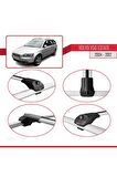 Volvo V50 Estate 2004-2012 Arası ile uyumlu ACE-1 Ara Atkı Tavan Barı GRİ