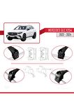Mercedes GLC (X254) 2022 ve Sonrası ile uyumlu ACE-2 Ara Atkı Tavan Barı SİYAH
