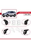 Mercedes M Class (W164) 2005-2008 Arası ile uyumlu ACE-2 Ara Atkı Tavan Barı SİYAH