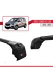 Opel Combo (E) Life 2023 ve Sonrası ile uyumlu ACE-2 Ara Atkı Tavan Barı SİYAH
