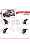 Opel Combo (E) Life 2023 ve Sonrası ile uyumlu ACE-2 Ara Atkı Tavan Barı SİYAH