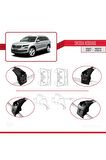 Skoda Kodiaq 2017-2024 Arası ile uyumlu ACE-2 Ara Atkı Tavan Barı GRİ