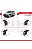 Skoda Kodiaq 2017-2024 Arası ile uyumlu ACE-2 Ara Atkı Tavan Barı SİYAH
