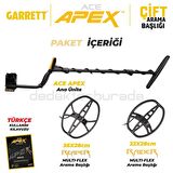 Garrett Ace Apex Dedektör Çift Başlıklı