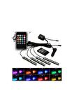 Volkswagen Golf 7 Sese Duyarlı Ayak Altı Led Aydınlatma Rgb