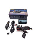 Gece Görüşlü 1080P Çift Lens Dashcam – Park Modu ve Gelişmiş Hareket Sensörü