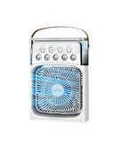 Spreyli Mini Masaüstü Fan | 500ML Su Hazneli, 3 Kademeli Soğutucu