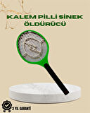 Yüksek Gerilimli Elektronik Sinek Öldürücü – Pil ile Çalışan, Güvenlik Izgaralı