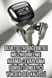 Bluetooth Kulaklık Kablosuz Ekranlı ANC/ENC Destekli Dokunmatik