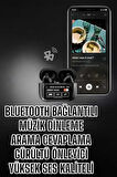 Yeni Nesil Bluetooth Kulaklık Ekranlı Yüksek Ses Kaliteli Uzun Şarj Süreli