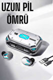 Kablosuz Powerbankli Oyuncu Kulaklığı Gürültü Önleyici