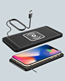 Manyetik Kablosuz Araç Şarj Cihazı – Hızlı Şarj, Kaymaz Taban, Güvenli Kullanım