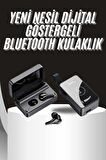 TWS Bluetooth Kulaklık Aynalı Kulaklık Dijital Göstergeli Dokunmatik Kontrol