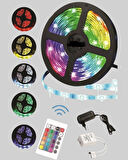 Enerji Tasarruflu RGB Şerit LED 5 Metre