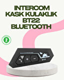 Bluetooth 5.0 EDR Kask Kulaklık Yüksek Ses Kalitesi ve Gürültü Önleme