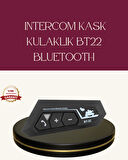 Motosiklet Sürüşleri İçin BT22 Kask Bluetooth Kulaklık Mikrofonlu
