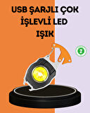 LED Işıklı Acil Durum Düdüklü Anahtarlık Fener