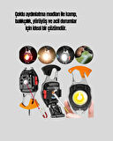 Kamp ve Doğa Yürüyüşü İçin Çok Fonksiyonlu Fener