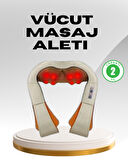 Ovmalı Kas Gevşetici Masaj Cihazı – Boyun, Omuz ve Sırt İçin Derin Etki
