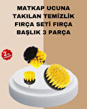 3’lü Matkap Ucu Fırça Takımı Zorlu Kirler İçin