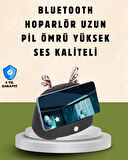 Kablosuz İndüksiyonlu Telefon Tutucu & Hoparlör – Net Ses, Kolay Kullanım