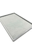 Yerli Üretim Süet Kumaş Gri Renk 34/24 Cm Takı Servis Sunum Tablası