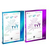 Üç Dört Beş TYT Matematik ve Türkçe Deneme 2 Kitap Set