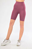 35 AVM Biker Sporcu Şort - Pembe