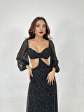 35 AVM 6850 ELBİSE-SİYAH