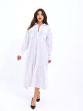 35 AVM 5855 ELBİSE-BEYAZ
