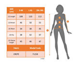 35 AVM Kadın V Yakalı Dantel Detaylı Midi Boy Janjan Krep Elbise
