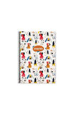 Keskin Color Animal Friends Çizgili Defter (16.5 x 22.5 cm)