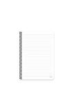 Keskin Color Peritozu Çizgili Stickerli Defter | 16,5 x 22,5 cm | Spiralli – 80 Yaprak