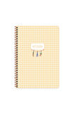 Keskin Color A4 Çizgili Stickerli Spiralli Pötikare Defter | 80 Yaprak