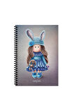 Keskin Color Tilda Çizgili Defter | 16,5 x 22,5 cm | Spiralli – 80 Yaprak