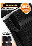 Jeep Grand Cherokee WK2 2022  UNİVERSAL OTO PASPAS 4D HAVUZLU YENİ ÜRETİM SİYAH ADK